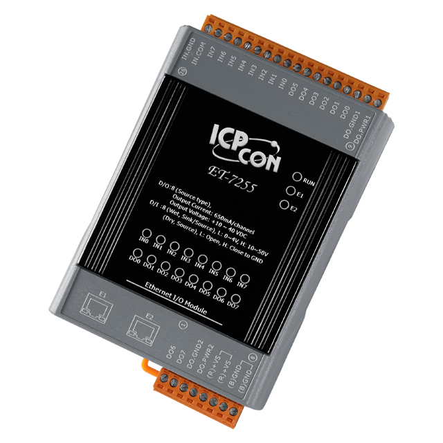 MODBUS TCP POE REMOTE I/O DAQ MO