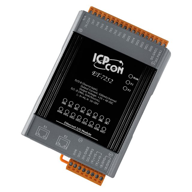 MODBUS TCP POE REMOTE I/O DAQ MO