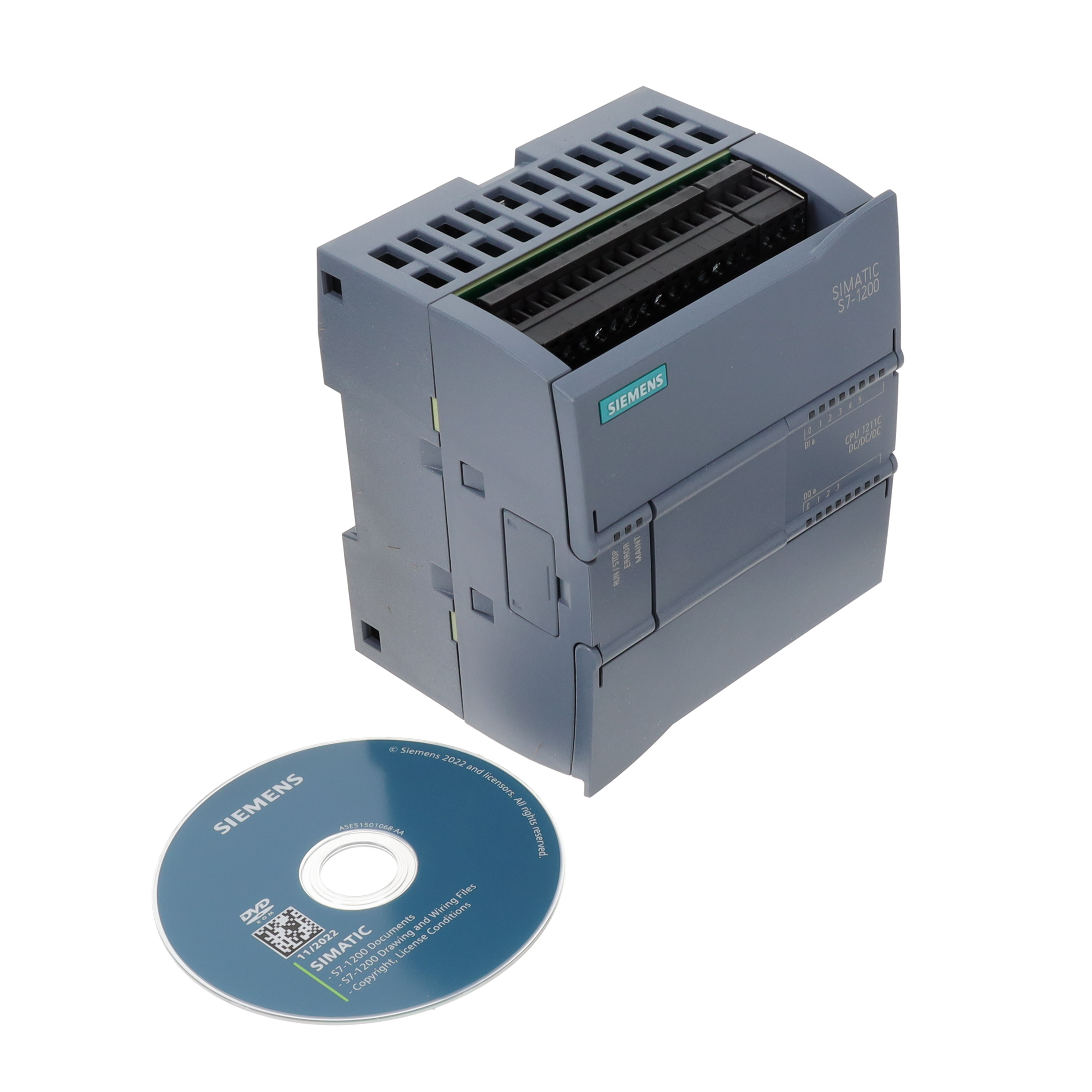 CPU 1211C, DC/DC/DC, 6DI/4DO/2AI