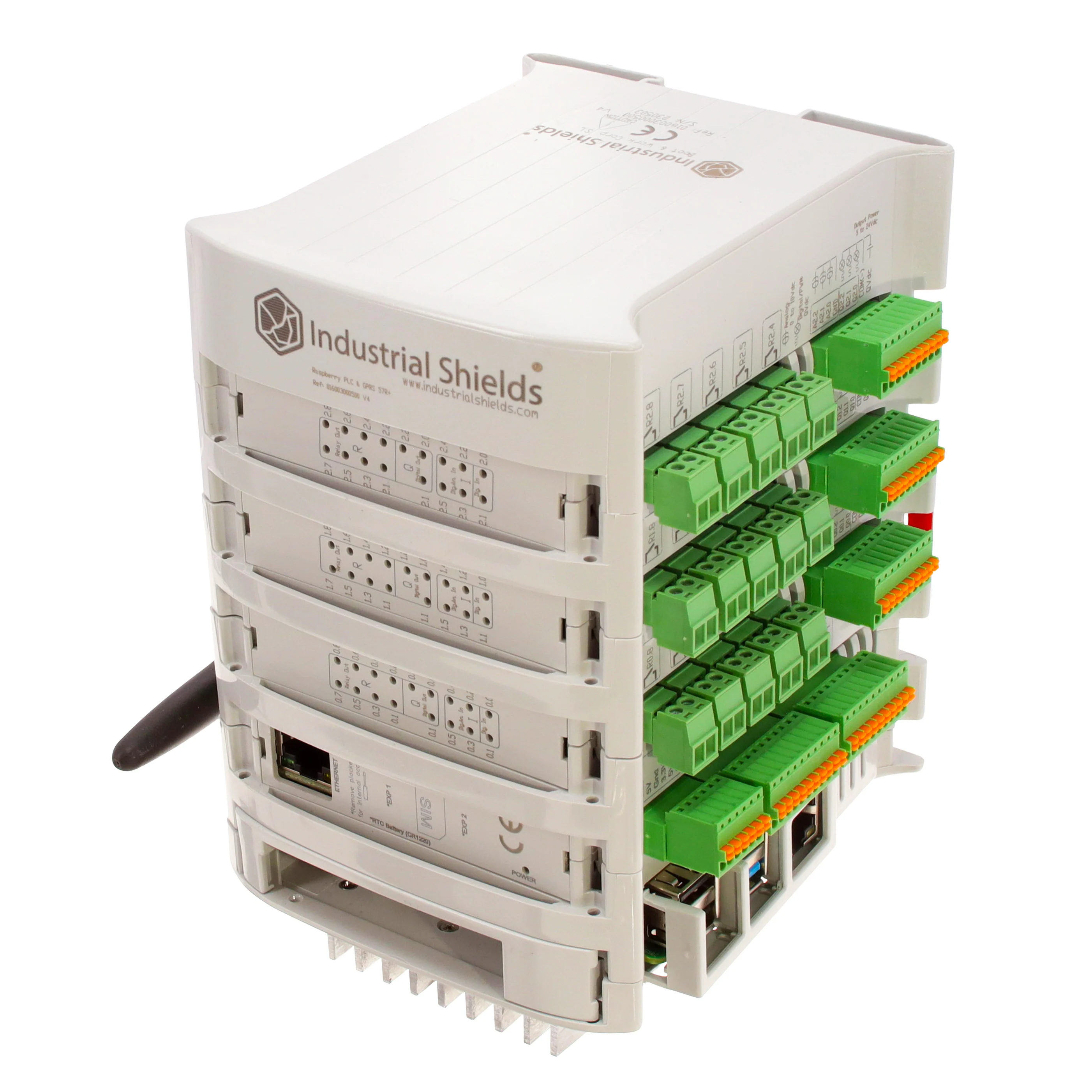 RASPBERRY PLC & GPRS 57R I/OS AN
