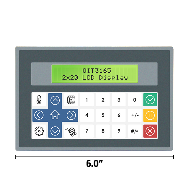 2 X 20 BACKLIT LCD MONOCHROME DI