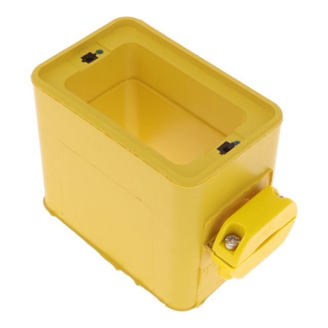 RUBBER BOX W/CLAMPING CORDGRIP