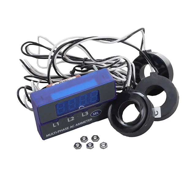 AMMETER 0-100A LED PANEL MOUNT