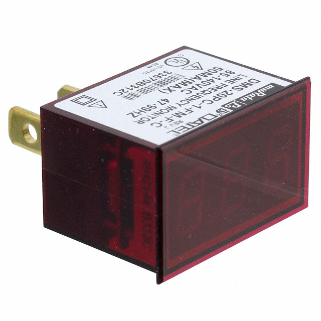 VOLTMETER 85-264VAC LED PNL MNT