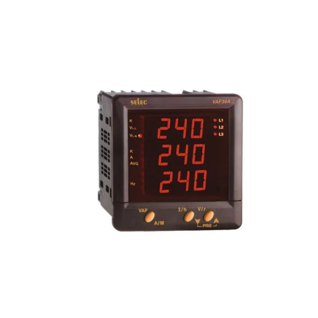 AMMETER/VOLTMETER LED PANEL MNT