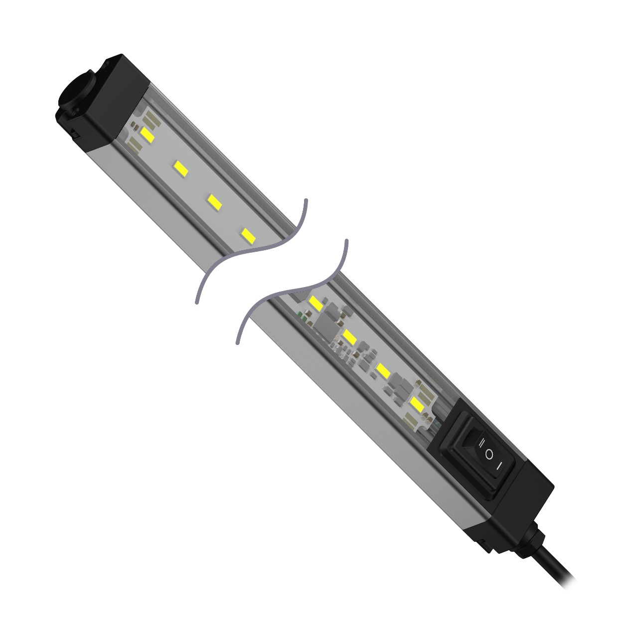 WLS28-2 WORK LIGHT STRIP; SWITCH