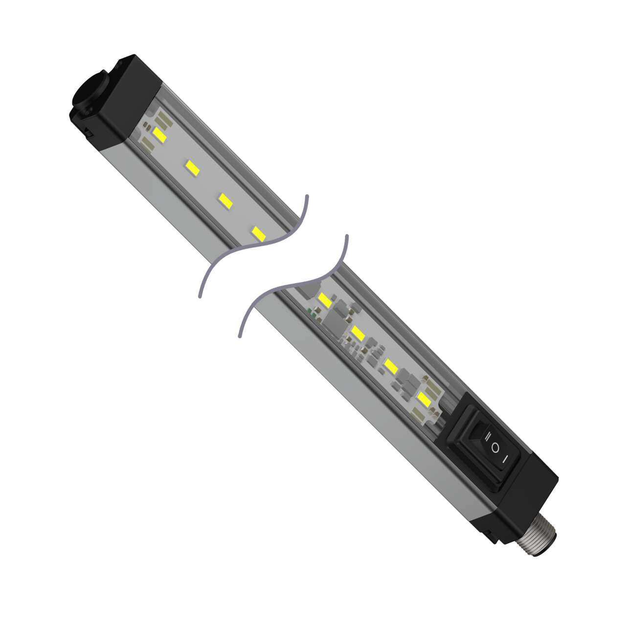 WLS28-2 WORK LIGHT STRIP; SWITCH