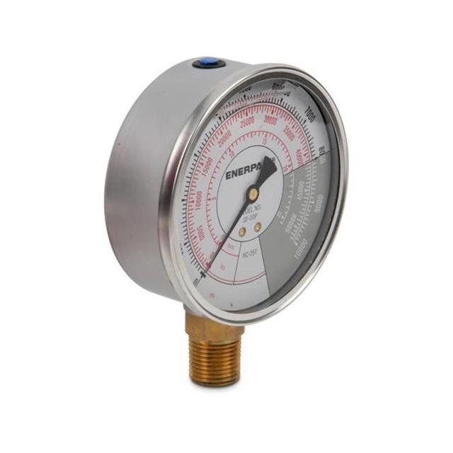 GAUGE, LIQUID FILLED, PSI/LBS.