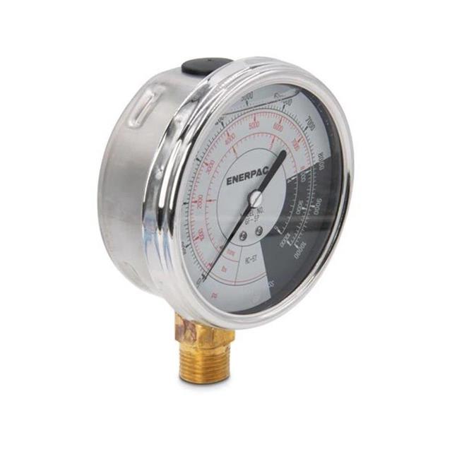 GAUGE, LIQUID FILLED, PSI/LBS.
