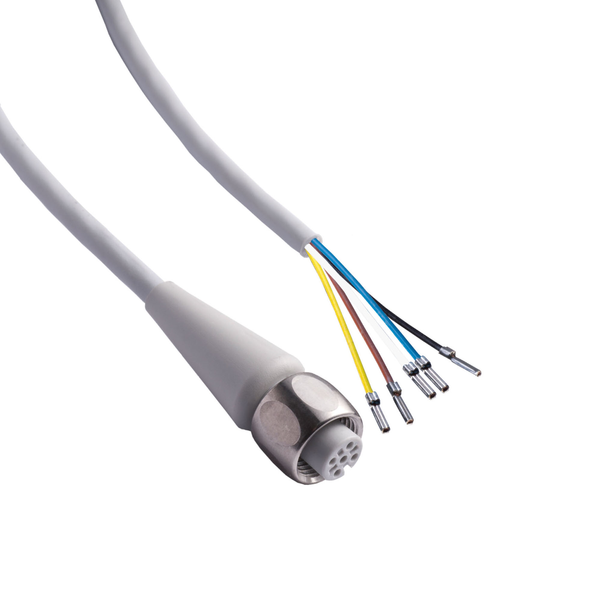 F+B Cable 16.4 ft, open/M12 sock