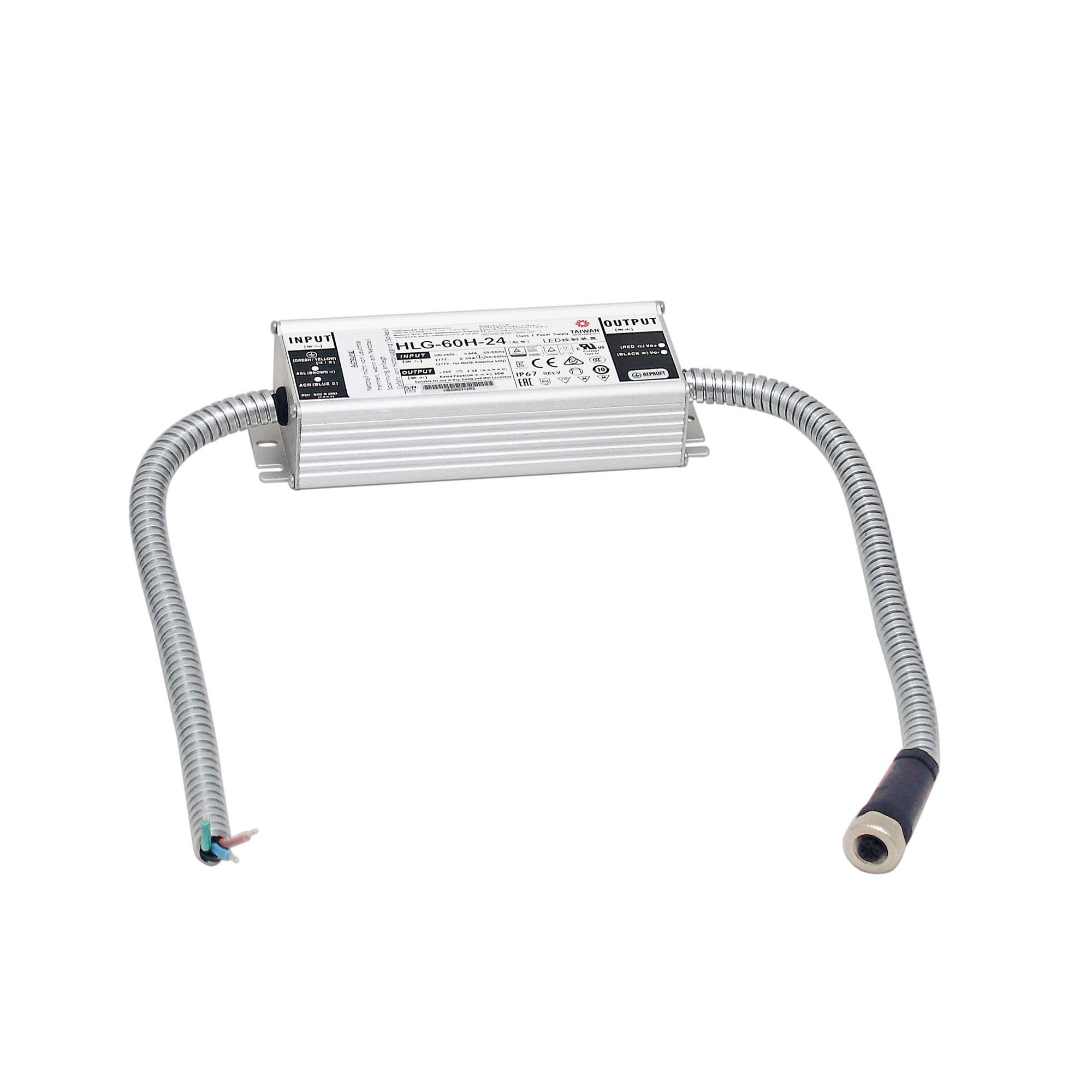 Robust  IP67 power supply, 60 W