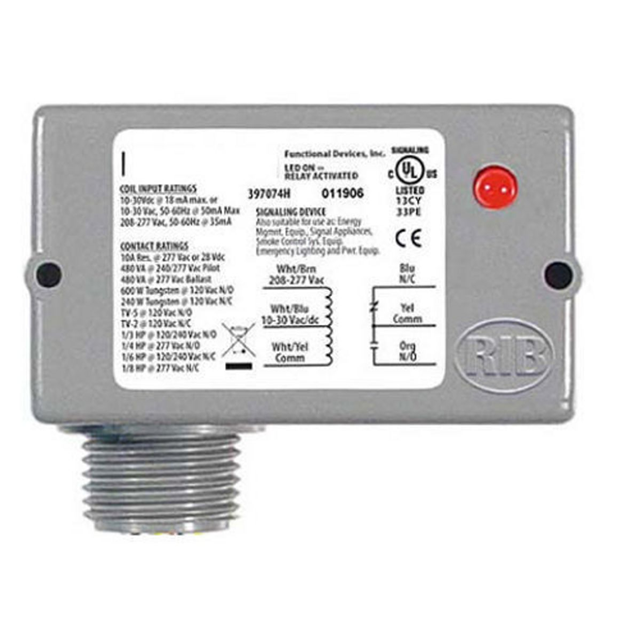 ENCLOSED RELAY 10 AMP SPDT