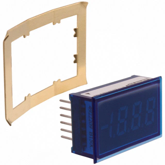 VOLTMETER 200VDC LED PANEL MOUNT