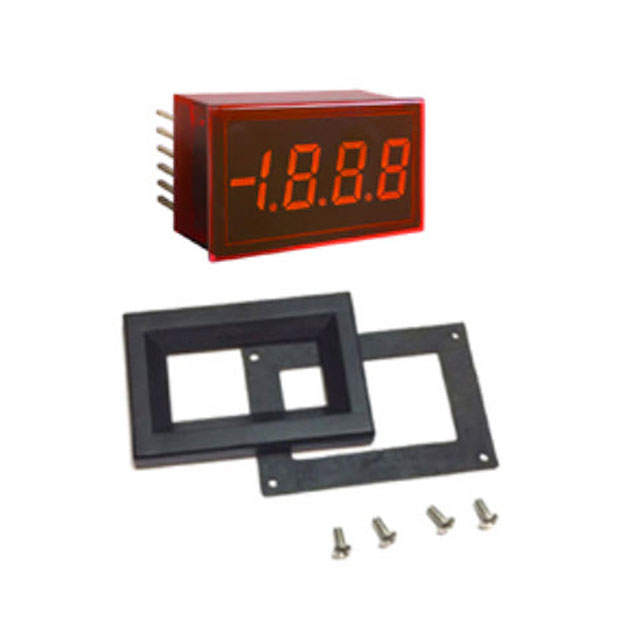 VOLTMETER 20VDC LED PANEL MOUNT
