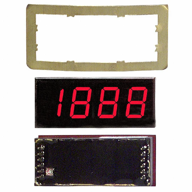 VOLTMETER 200MVDC LED PANEL MNT