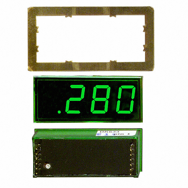 VOLTMETER 2VDC LED PANEL MOUNT VOLTMETER 2VDC LED PANEL MOUNT