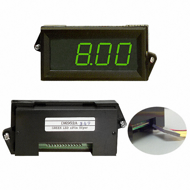 VOLTMETER 2VDC LED PANEL MOUNT VOLTMETER 2VDC LED PANEL MOUNT