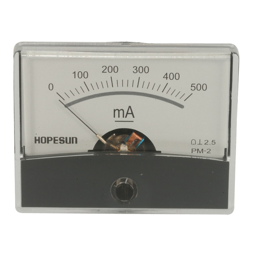 AMMETER 0-500A ANALOG PANEL MNT