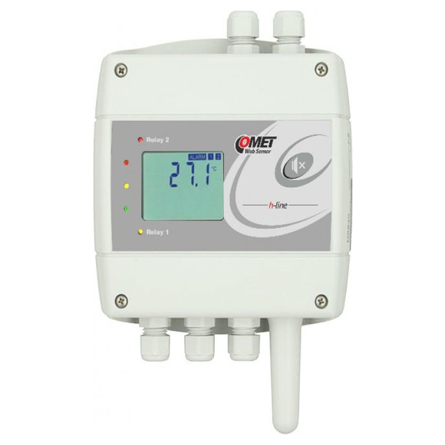 THERMOMETER ETHERNET, 2 RELAYS
