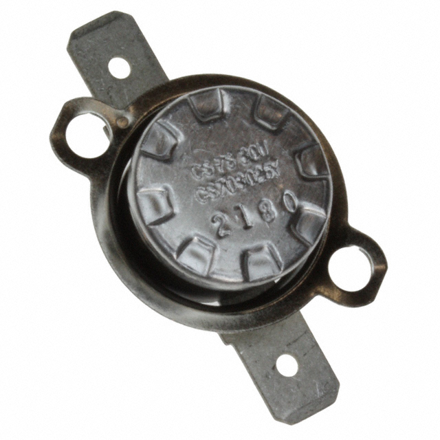 THERMOSTAT 130DEG C SPST-NC CYL