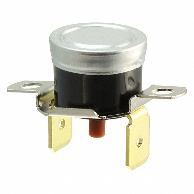 THERMOSTAT 107DEG C SPST-NC CYL