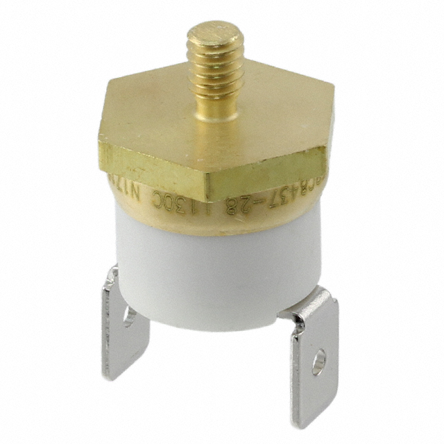 THERMOSTAT 130DEG C SPST-NC CYL