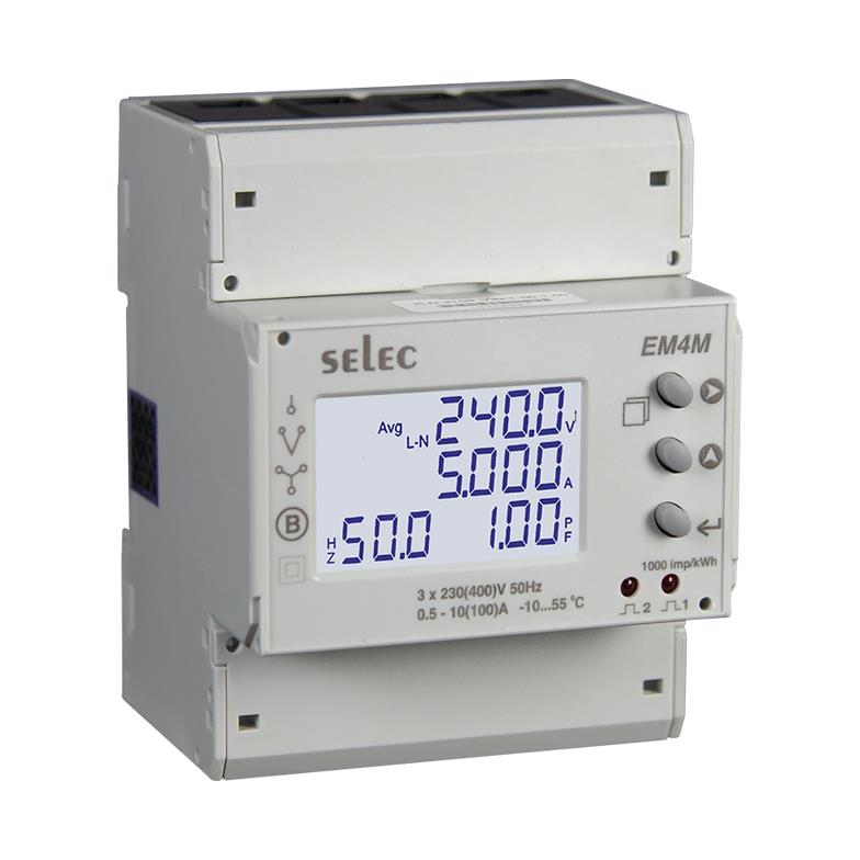 ENERGY MONITOR LCD DIN RAIL