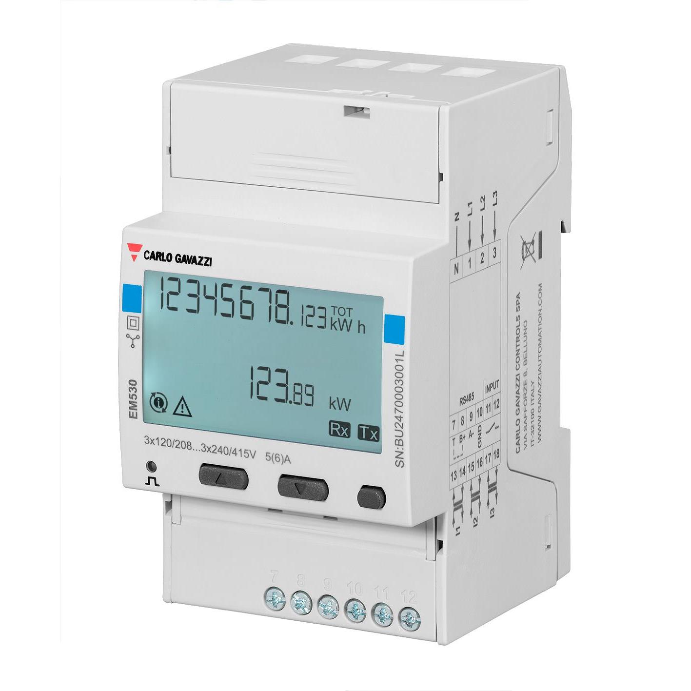 ENERGY MONITOR LCD DIN RAIL