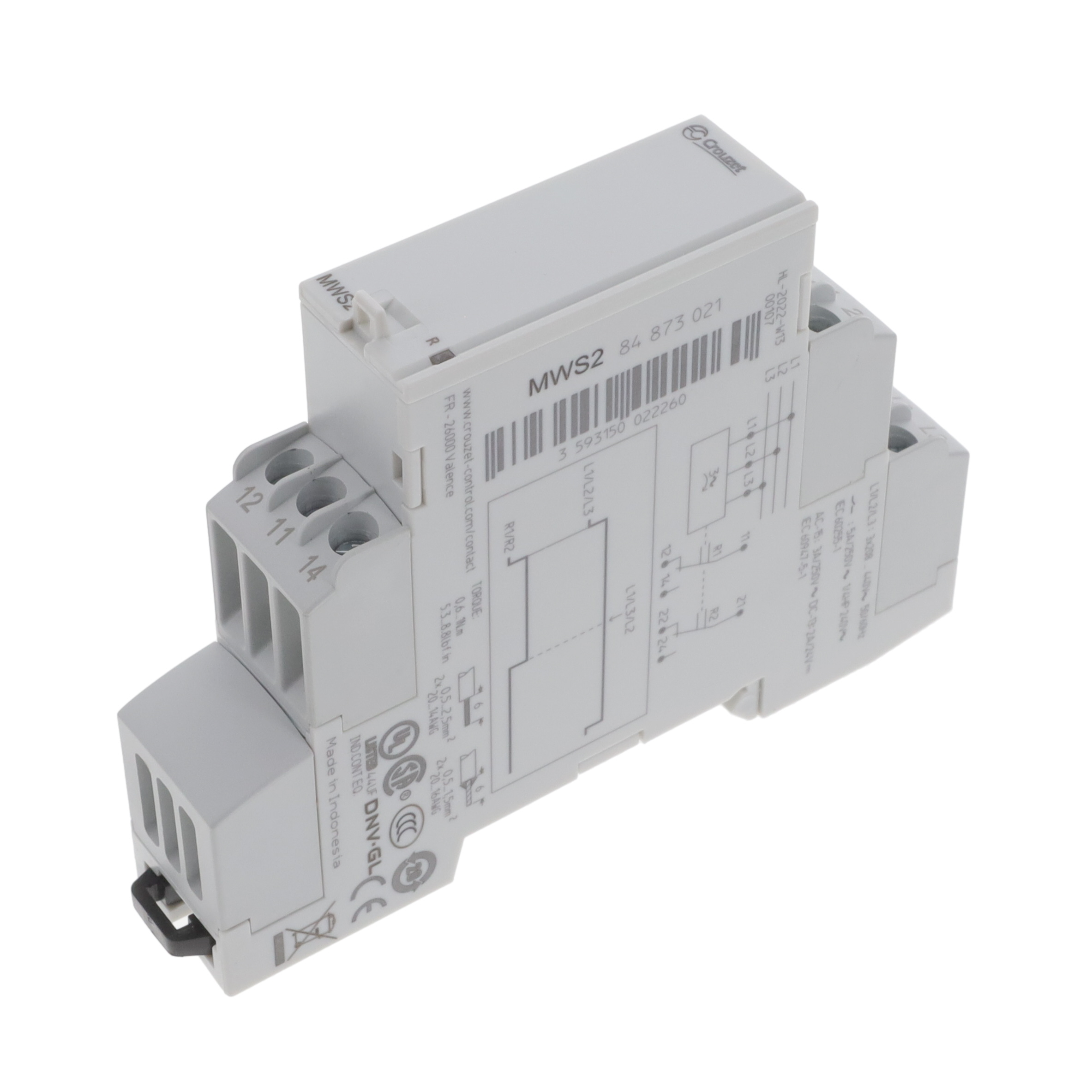 MWS2 208-480 3PHASE SEQ AND LOSS
