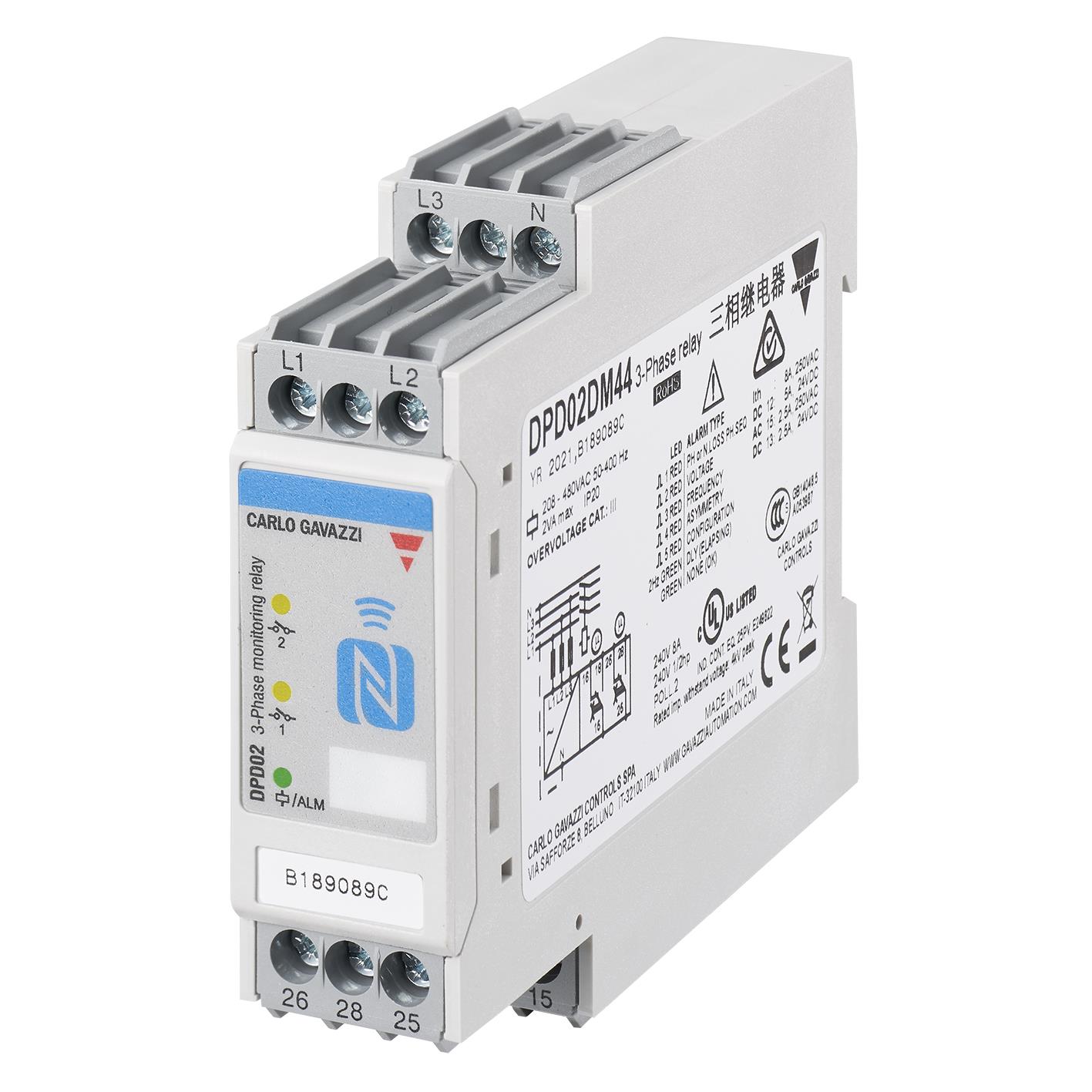 3PH MONITORING RELAY 480V