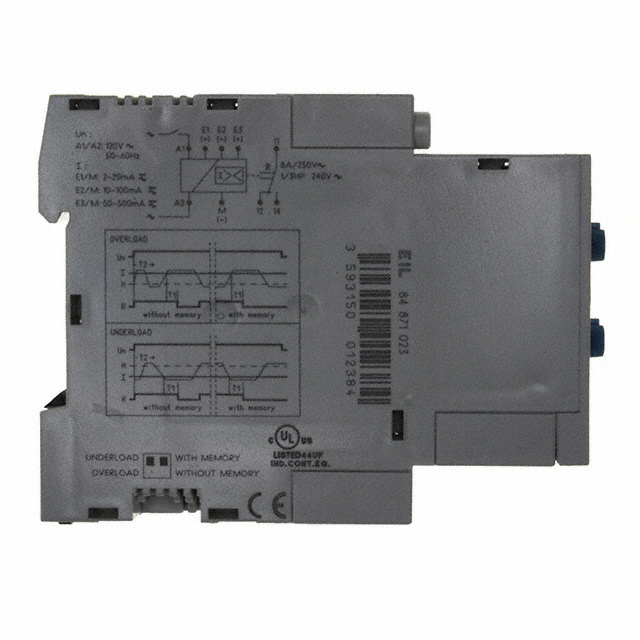 CONTROL RLY CURRENT 24VDC .1-10A