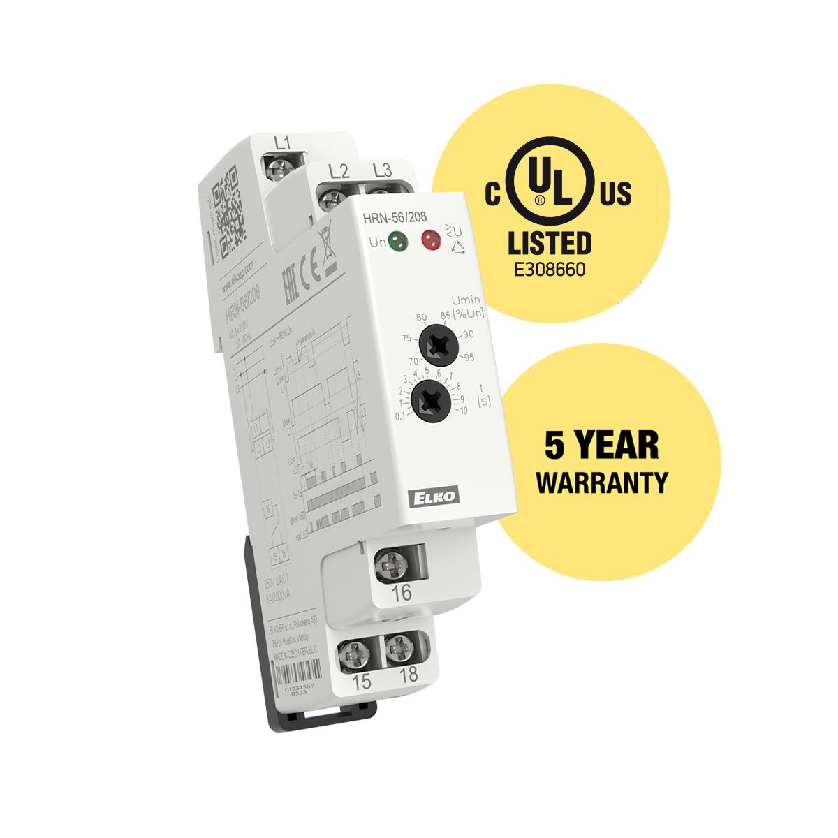 DIN 3P VOLT MONITOR 3X240V