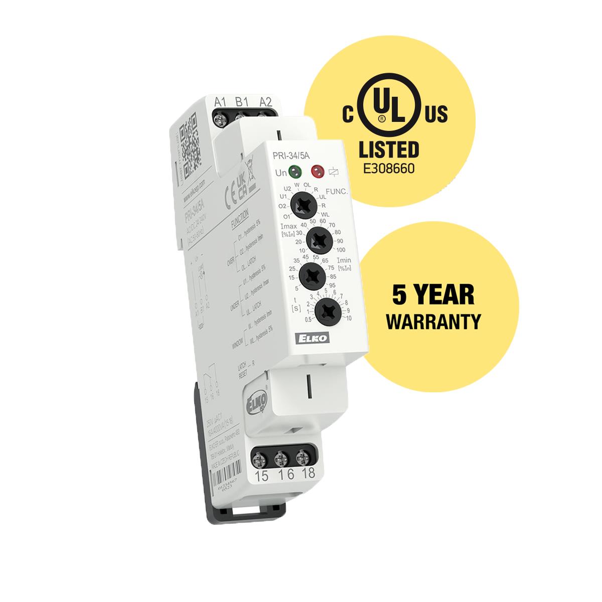 DIN MULTIF CURRENT MONITOR 0.95A