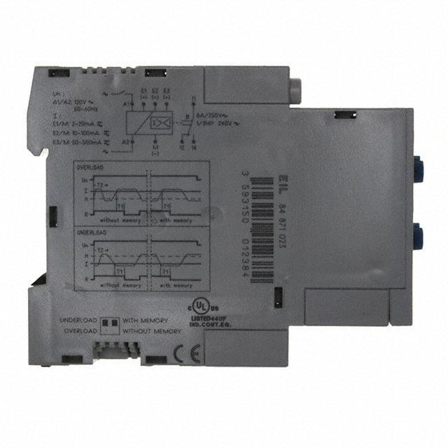 RELAY MONITOR CURRNT 2-500MA ADJ