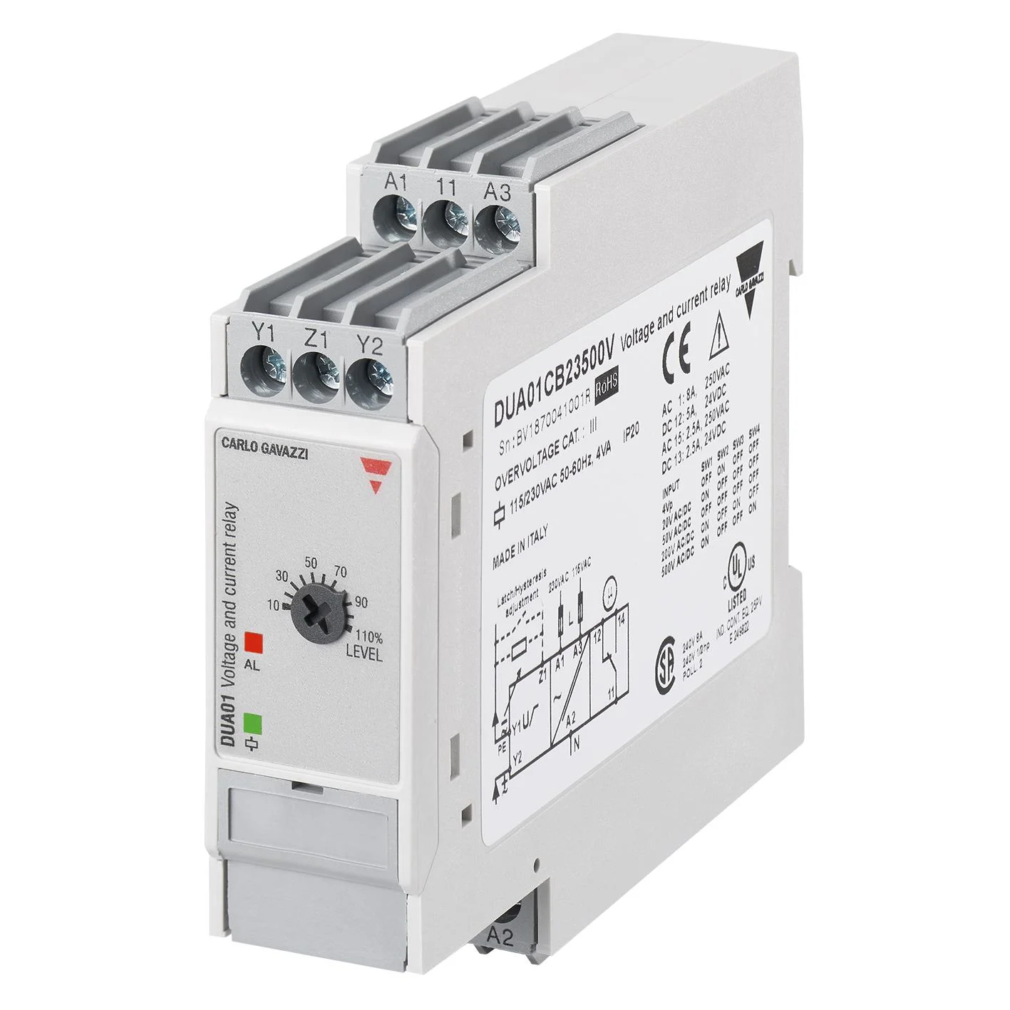 24/48V VOLTAGE/CURRENT RELAY