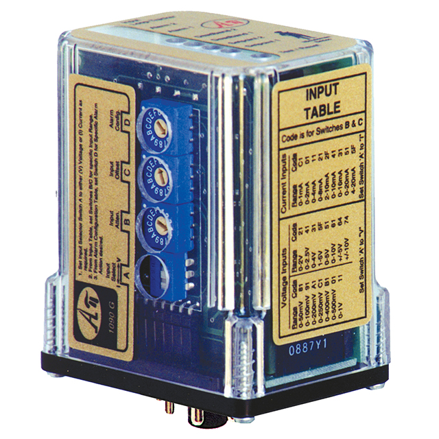 DC Dual Alarm Trip, Field Config