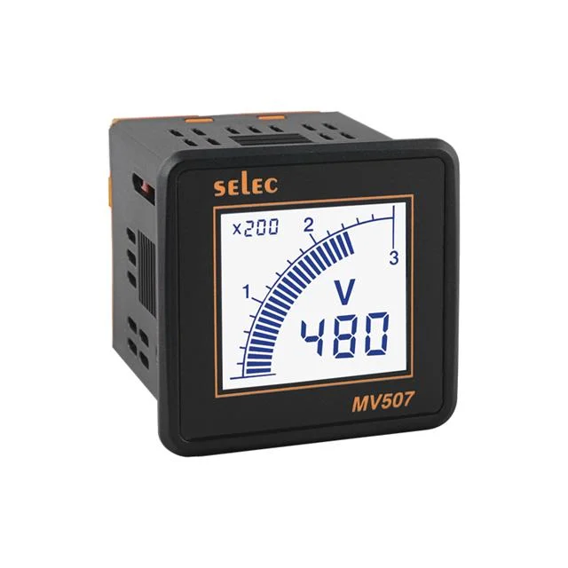 VOLTMETER 0-516VAC LCD PANEL MNT
