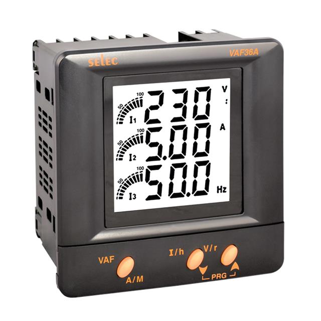 AMMETER/VOLTMETER LCD PANEL MNT