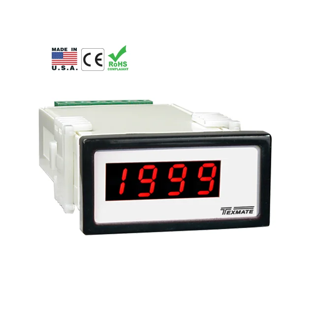 VOLTMETER LED PANEL MOUNT