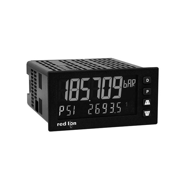 TACHOMETER LED 6 CHAR 24V PNL MT