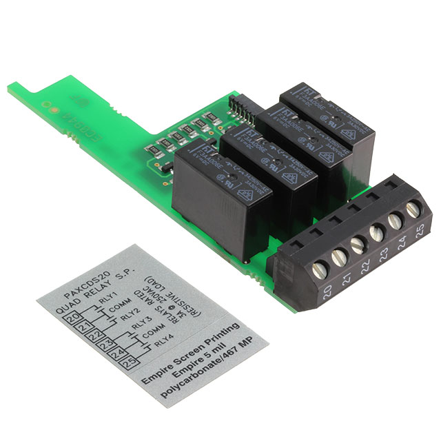 OPTION CARD OUTPUT PAX 4 RELAY OPTION CARD OUTPUT PAX 4 RELAY
