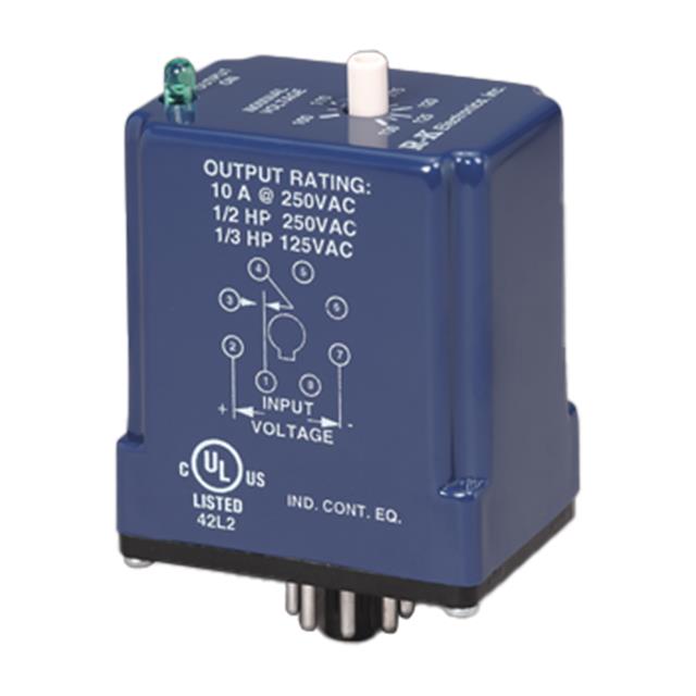 1 VOLT RELAY ADJ 100-130VAC 10P