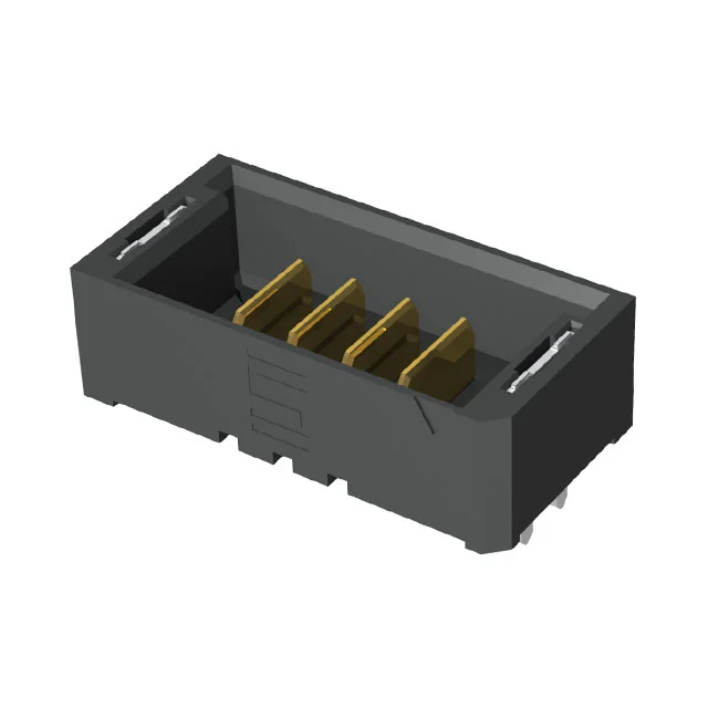 CONN HDR 4POS 2.00MM SMD SLDR